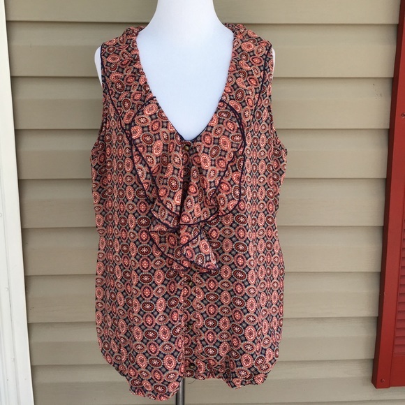 heart soul plus women’s sleeveless blouse - Picture 1 of 4
